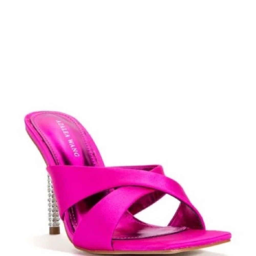 Fuschia Bling stiletto